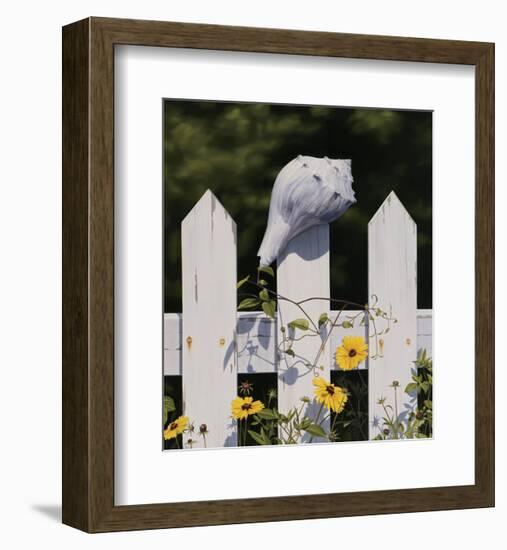 The Garden by the Sea-Jack Saylor-Framed Art Print