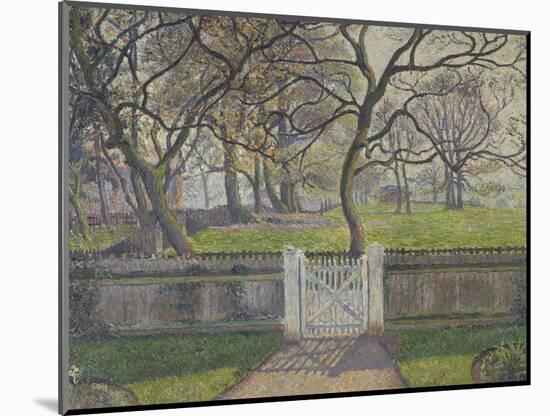 The Garden Gate, Epping, 1894-Lucien Pissarro-Mounted Giclee Print