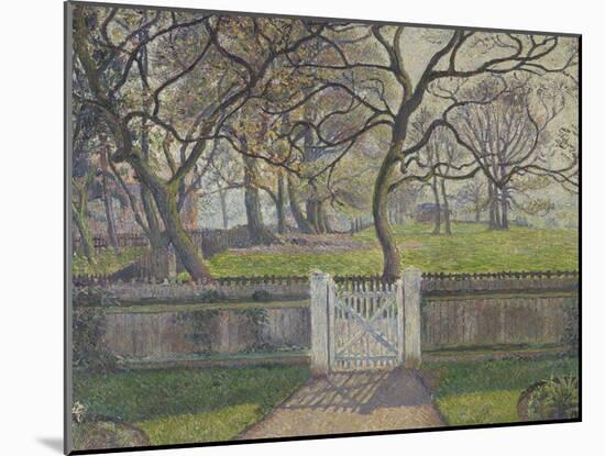 The Garden Gate, Epping, 1894-Lucien Pissarro-Mounted Giclee Print