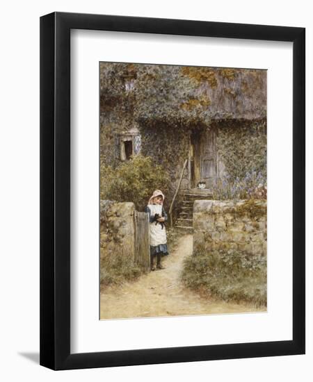 The Garden Gate-Helen Allingham-Framed Giclee Print