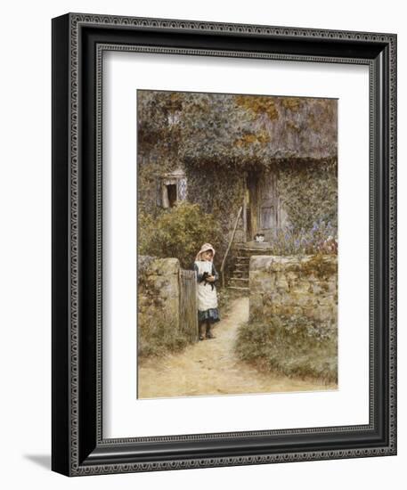 The Garden Gate-Helen Allingham-Framed Giclee Print