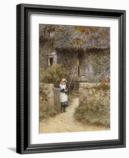 The Garden Gate-Helen Allingham-Framed Giclee Print