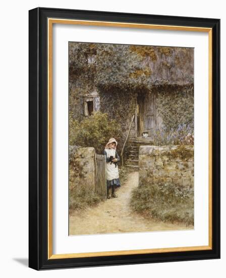 The Garden Gate-Helen Allingham-Framed Giclee Print