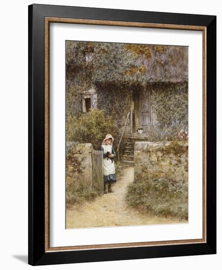 The Garden Gate-Helen Allingham-Framed Giclee Print