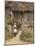 The Garden Gate-Helen Allingham-Mounted Giclee Print