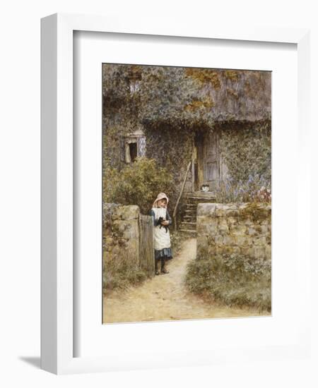 The Garden Gate-Helen Allingham-Framed Giclee Print