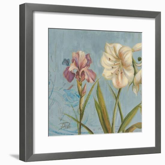 The Garden in Blue I-Patricia Pinto-Framed Art Print