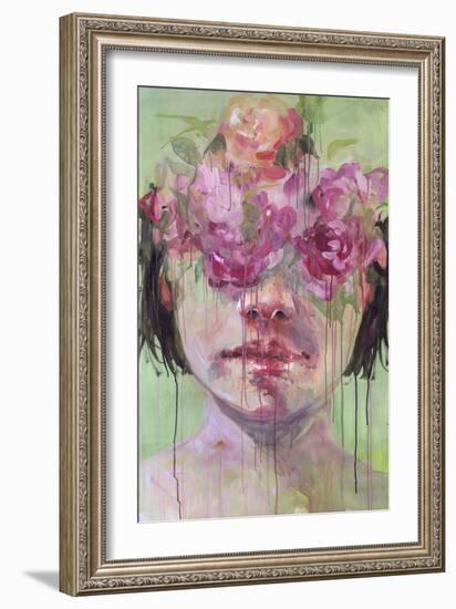 The Garden Inside-Agnes Cecile-Framed Art Print