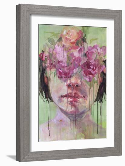 The Garden Inside-Agnes Cecile-Framed Art Print