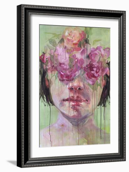 The Garden Inside-Agnes Cecile-Framed Art Print