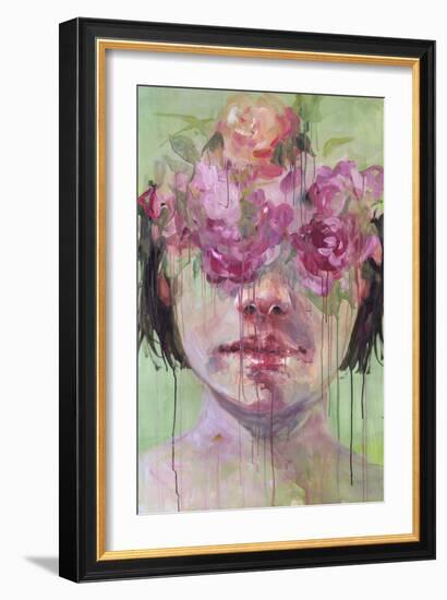 The Garden Inside-Agnes Cecile-Framed Art Print