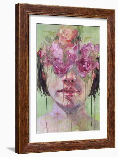 The Garden Inside-Agnes Cecile-Framed Premium Giclee Print