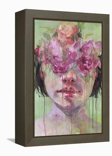 The Garden Inside-Agnes Cecile-Framed Stretched Canvas