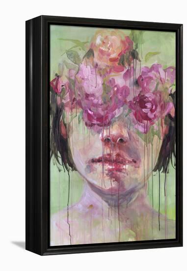 The Garden Inside-Agnes Cecile-Framed Stretched Canvas