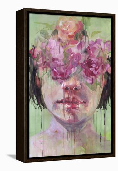 The Garden Inside-Agnes Cecile-Framed Stretched Canvas