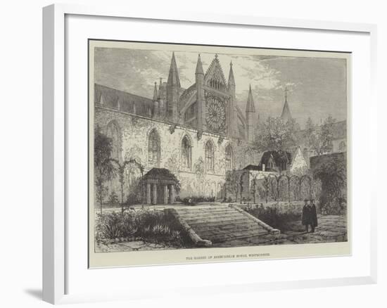 The Garden of Ashburnham House, Westminster-null-Framed Giclee Print