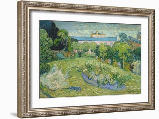 The Garden of Daubigny, 1890-Vincent van Gogh-Framed Giclee Print