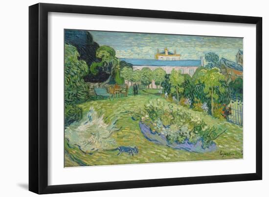 The Garden of Daubigny, 1890-Vincent van Gogh-Framed Giclee Print