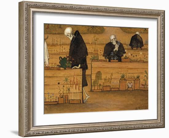 The Garden of Death-Hugo Simberg-Framed Giclee Print