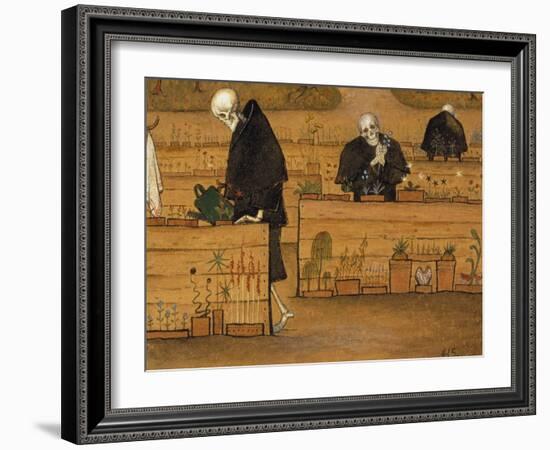 The Garden of Death-Hugo Simberg-Framed Giclee Print