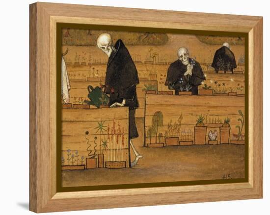 The Garden of Death-Hugo Simberg-Framed Premier Image Canvas