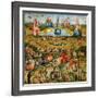 The Garden of Delights, Triptych, Center Panel-Hieronymus Bosch-Framed Giclee Print