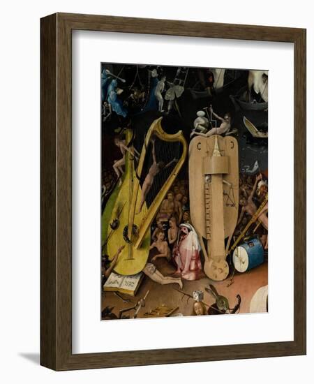 The Garden of Earthly Delights, 1490-1500-Hieronymus Bosch-Framed Giclee Print