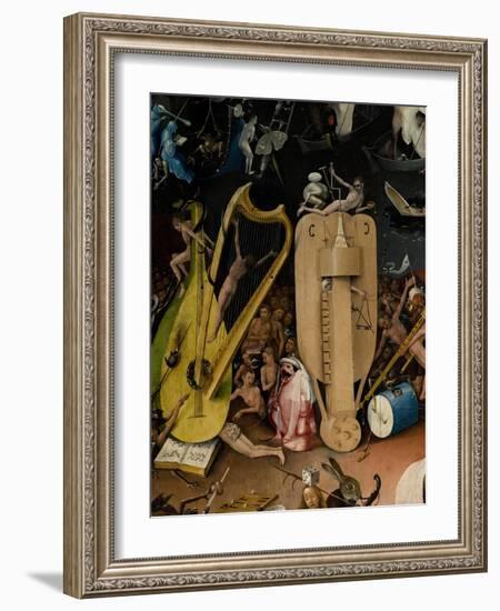 The Garden of Earthly Delights, 1490-1500-Hieronymus Bosch-Framed Giclee Print