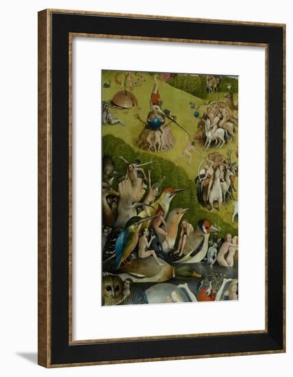 The Garden of Earthly Delights, 1490-1500-Hieronymus Bosch-Framed Giclee Print