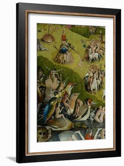 The Garden of Earthly Delights, 1490-1500-Hieronymus Bosch-Framed Giclee Print