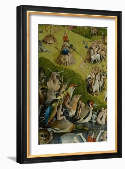 The Garden of Earthly Delights, 1490-1500-Hieronymus Bosch-Framed Giclee Print