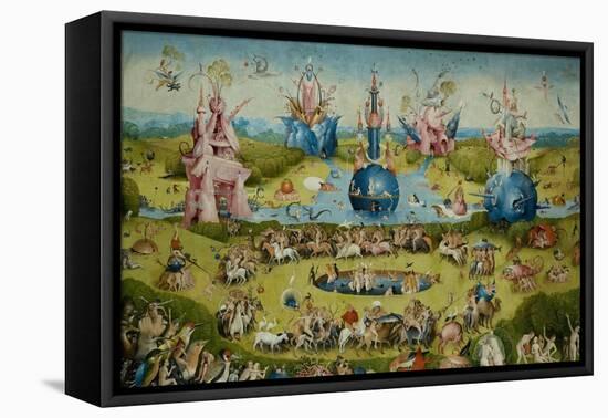 The Garden of Earthly Delights, 1490-1500-Hieronymus Bosch-Framed Premier Image Canvas