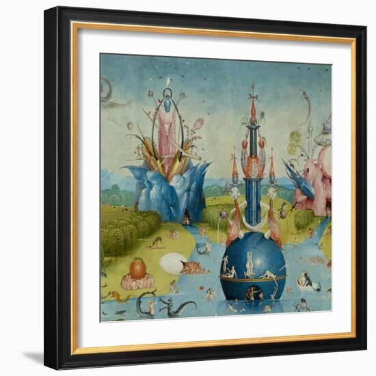 The Garden of Earthly Delights, 1490-1500-Hieronymus Bosch-Framed Giclee Print