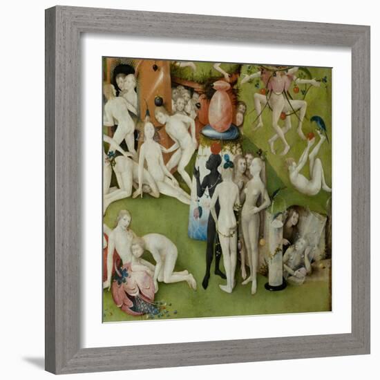 The Garden of Earthly Delights, 1490-1500-Hieronymus Bosch-Framed Giclee Print