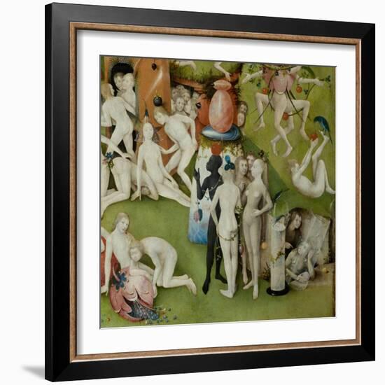 The Garden of Earthly Delights, 1490-1500-Hieronymus Bosch-Framed Giclee Print