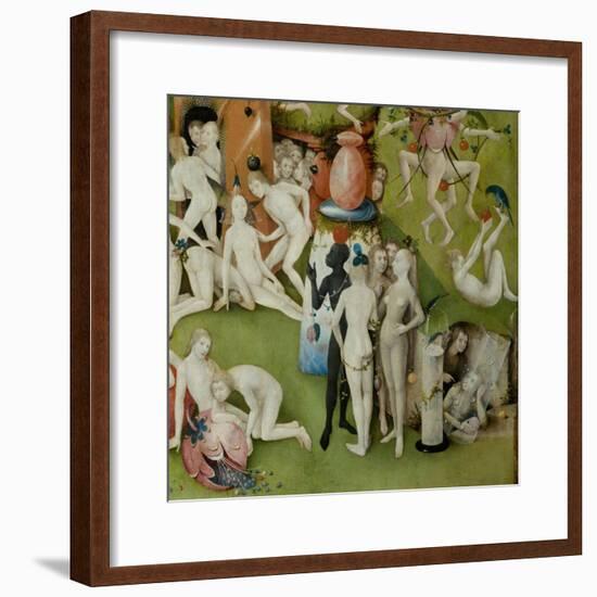 The Garden of Earthly Delights, 1490-1500-Hieronymus Bosch-Framed Giclee Print