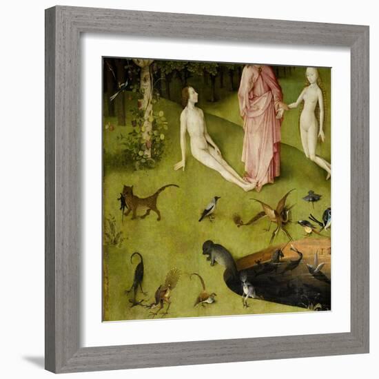 The Garden of Earthly Delights, 1490-1500-Hieronymus Bosch-Framed Giclee Print