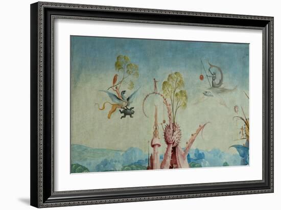 The Garden of Earthly Delights, 1490-1500-Hieronymus Bosch-Framed Giclee Print