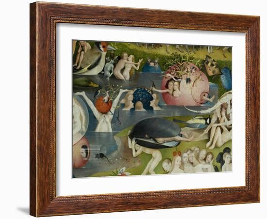 The Garden of Earthly Delights, 1490-1500-Hieronymus Bosch-Framed Giclee Print