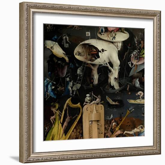 The Garden of Earthly Delights, 1490-1500-Hieronymus Bosch-Framed Giclee Print