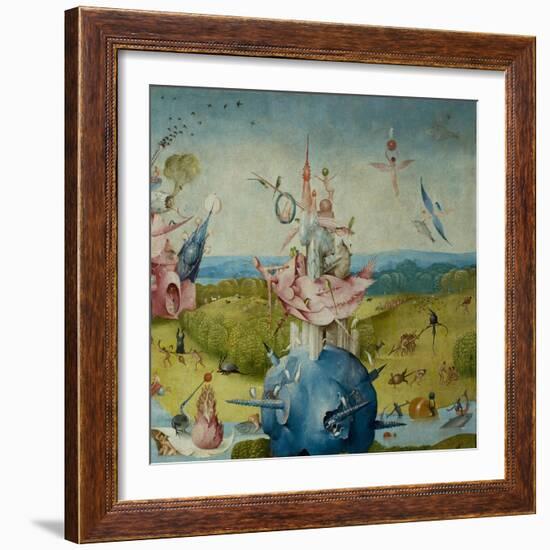 The Garden of Earthly Delights, 1490-1500-Hieronymus Bosch-Framed Giclee Print