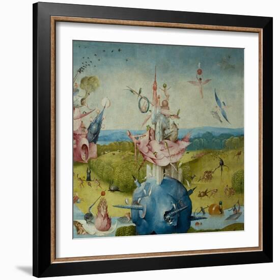 The Garden of Earthly Delights, 1490-1500-Hieronymus Bosch-Framed Giclee Print