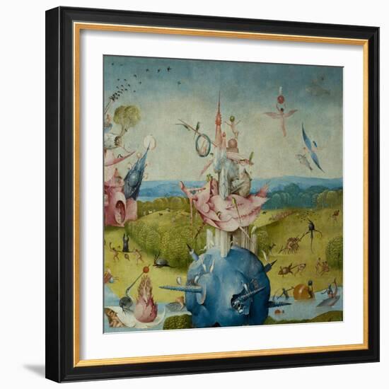 The Garden of Earthly Delights, 1490-1500-Hieronymus Bosch-Framed Giclee Print