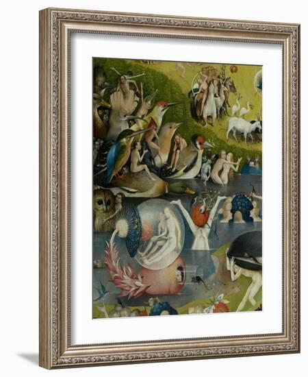 The Garden of Earthly Delights, 1490-1500-Hieronymus Bosch-Framed Giclee Print