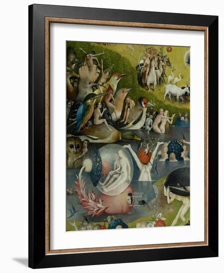 The Garden of Earthly Delights, 1490-1500-Hieronymus Bosch-Framed Giclee Print