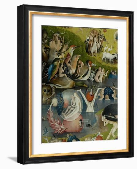 The Garden of Earthly Delights, 1490-1500-Hieronymus Bosch-Framed Giclee Print