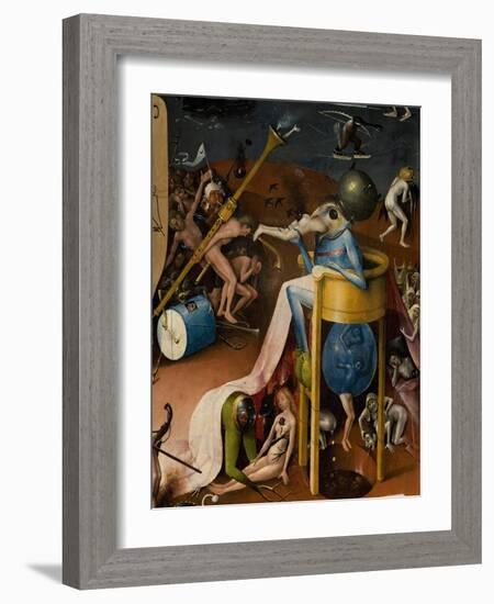 The Garden of Earthly Delights, 1490-1500-Hieronymus Bosch-Framed Giclee Print