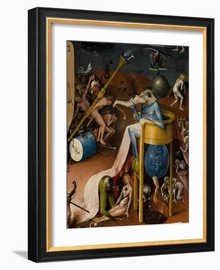 The Garden of Earthly Delights, 1490-1500-Hieronymus Bosch-Framed Giclee Print