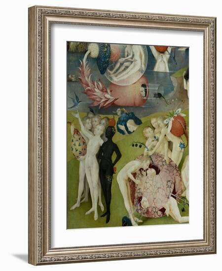 The Garden of Earthly Delights, 1490-1500-Hieronymus Bosch-Framed Giclee Print