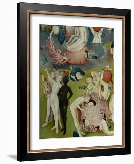 The Garden of Earthly Delights, 1490-1500-Hieronymus Bosch-Framed Giclee Print